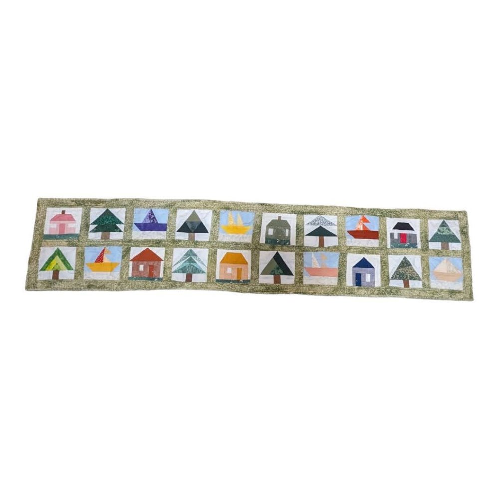 Rustic Tree Table Runner 50" x 10"